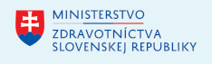 Logo Ministarstvo zdravotníctva Slovenskej republiky